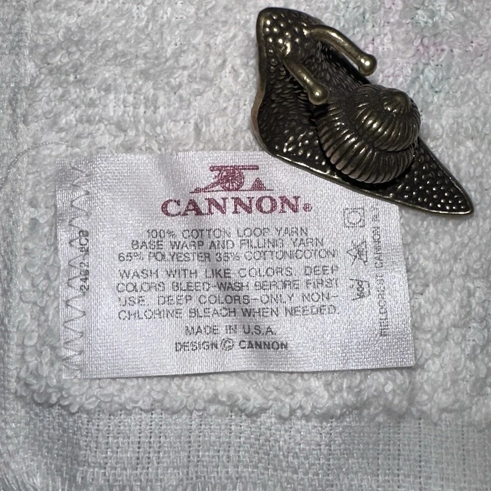 Vintage Cannon Tea Hand Towel Christmas‎ Santa Cardinals Winter Fringe 15x24